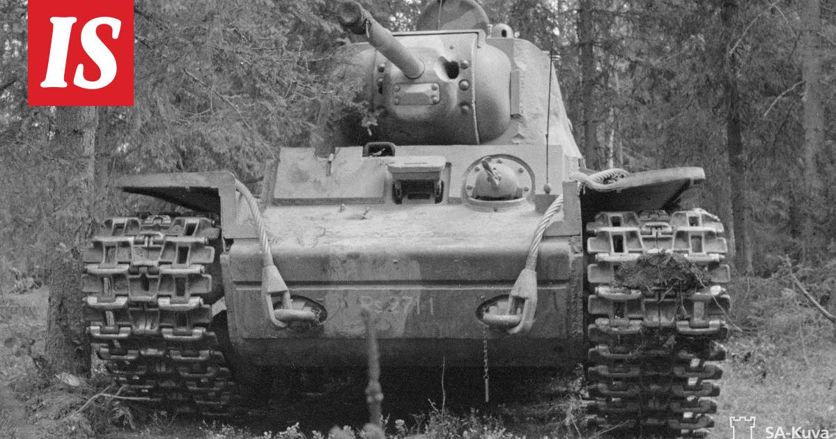 Kaksi outoa KV-1-tankkia pysäytti hyökkäyksen ja alkoi pitää suomalaisia  pilkkanaan elokuussa 1941 - Kotimaa - Ilta-Sanomat