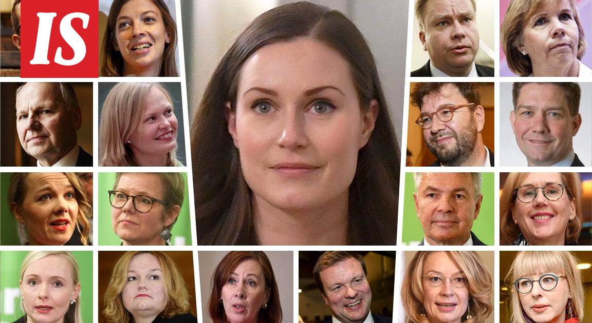 Tässä on Sanna Marinin hallitus: ministereinä 12 naista ja 7 miestä -  Kotimaa - Ilta-Sanomat