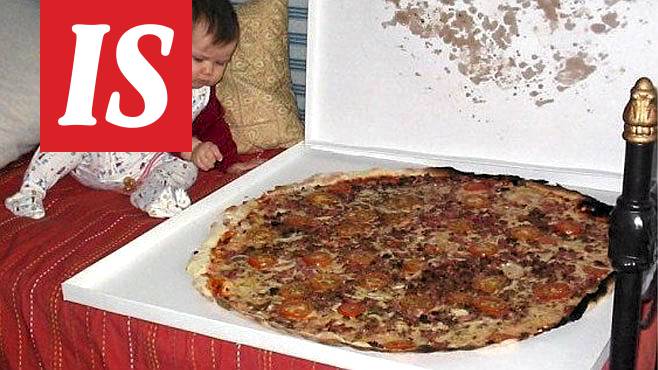 Vauva antoi mittasuhteet jättipizzalle - katso kuva! - Ruokauutiset -  Ilta-Sanomat