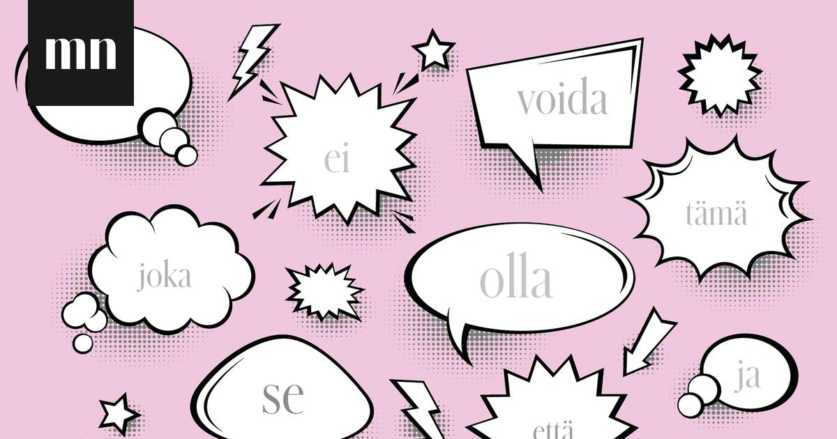 Vain 3 prosenttia tunnisti suomen kielen yleisimmät sanat – olisitko itse  tiennyt kaikki 10? - Vapaalla - Ilta-Sanomat