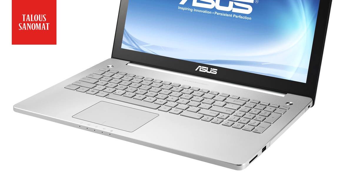 Musakone ja teholäppäri yksissä kuorissa – testissä Asus N550 -  Taloussanomat - Ilta-Sanomat