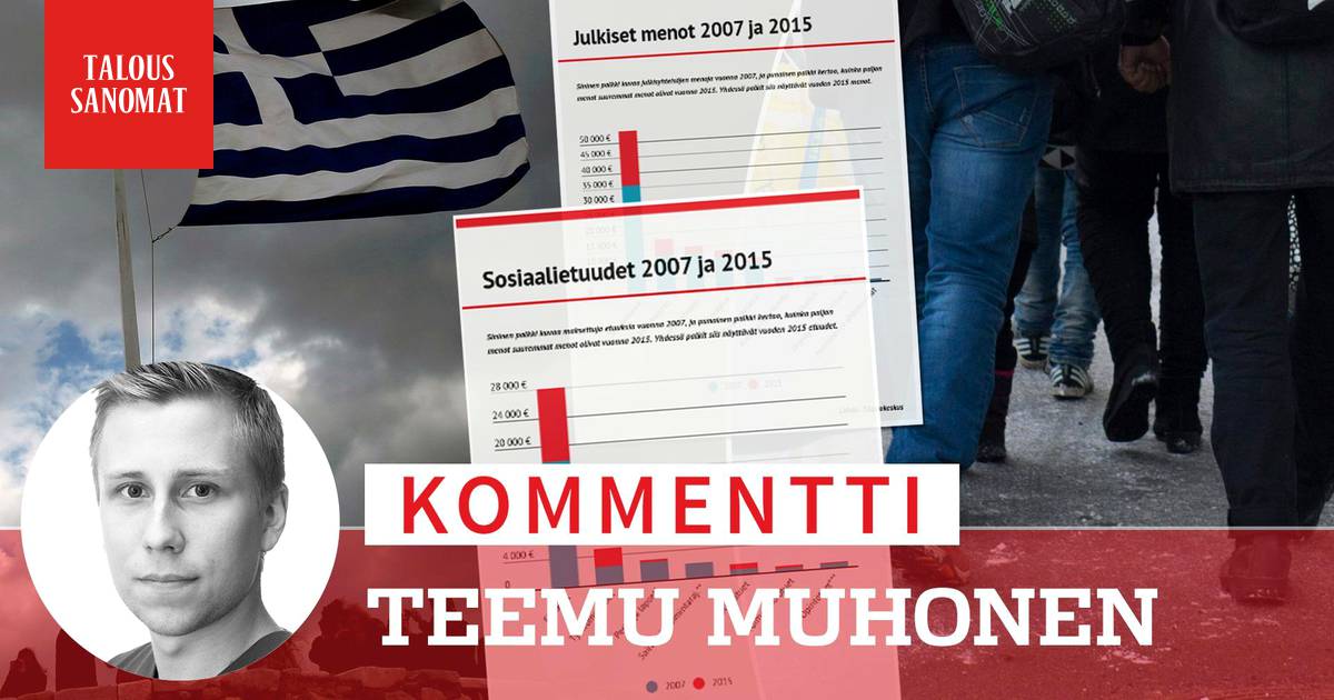 Kommentti: 2 kuvaa kertoo, minne Suomen rahat oikeasti menevät – vastaus ei  ole Kreikka tai maahanmuutto - Taloussanomat - Ilta-Sanomat