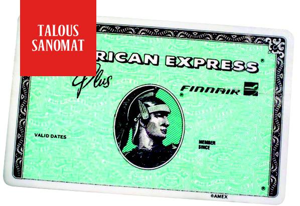 American Expressiltä platinakortti - Taloussanomat - Ilta-Sanomat