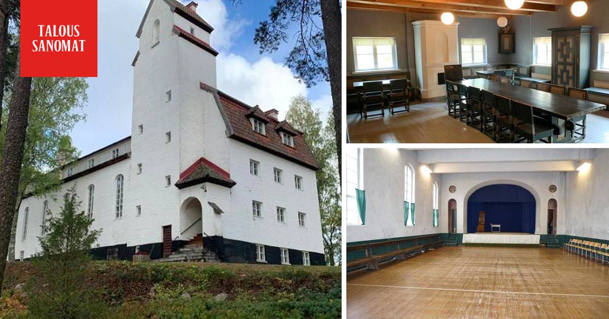 Historiallinen linna myynnissä Varkaudessa – hintapyyntö 60 000 euroa:  ”Ollaan valmiina myymään myös kodiksi” - Taloussanomat - Ilta-Sanomat